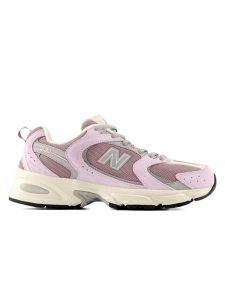 New Balance Sneakersy "530" w kolorze jasnoróżowym rozmiar: 38. Różowe trampki New Balance, bez wzorów, z materiału, bez zapięcia. Za 390,00 zł.