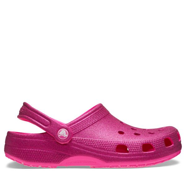Klapki Crocs. Czerwone klapki Crocs, bez wzorów, bez obcasa. Za 259,99 zł.