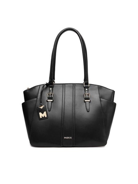 MEXX Torebka CEO-MEXX-S-008-08 Czarny. Czarne shopper bag Mexx, bez wzorów, z materiału, bez dodatków. Za 299,99 zł.