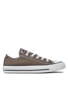 Converse Trampki Chuck Taylor All Star OX 1J794 Szary. Szare trampki Converse, bez wzorów, z materiału, bez zapięcia. Za 239,99 zł.