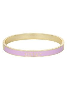 Design Letters Pozłacana bransoletka "Sister" rozmiar: onesize. Różowe bransoletki Design Letters, pozłacane. Za 196,24 zł.
