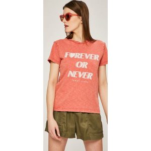 Tommy Jeans - Top. T-shirty marki Tommy Jeans. W wyprzedaży za 119,90 zł.