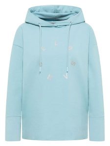 ELBSAND Bluza "Daris" w kolorze błękitnym rozmiar: XL. Niebieskie bluzy ELBSAND, xl, bez wzorów, z kapturem. Za 165,99 zł.