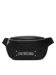 LOVE MOSCHINO Nerka JC4003PP1PLA000B Czarny. Czarne nerki i saszetki LOVE MOSCHINO, bez wzorów, ze skóry. Za 679,99 zł.