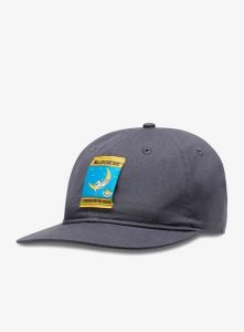 Czapka z daszkiem La Sportiva Climbing on the Moon Hat. Szare czapki La Sportiva, bez wzorów, z bawełny, klasyczne. Za 137,49 zł.
