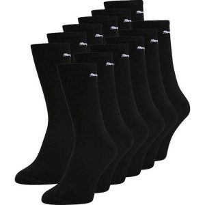 Skarpety sportowe Puma – 12 par – czarne. Czarne skarpetki Puma, bez wzorów, z bawełny. W wyprzedaży za 216,78 zł.