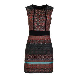 Desigual Sukienka Damska Sm Birmania 36 Czerwony. Sukienki marki Desigual. W wyprzedaży za 272,00 zł.
