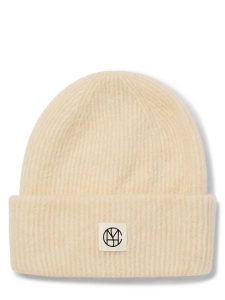 Msch Copenhagen czapka z zawartością wełny - MSCHHope Kobiety Sztuczne włókno beżowy, ONE SIZE. Brązowe czapki MSCH Copenhagen, bez wzorów, z materiału. Za 139,95 zł.