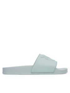 PINKO Klapki SS0093 E027 E72 Niebieski jasny. Niebieskie klapki Pinko, bez wzorów, z syntetyku, bez obcasa. Za 309,99 zł.