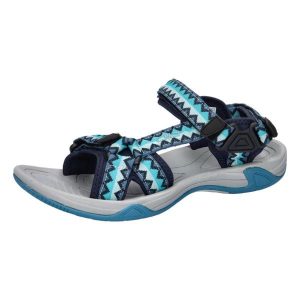 Sandały turystyczne damskie CMP Hamal. Niebieskie buty trekkingowe CMP, bez zapięcia. Za 139,00 zł.