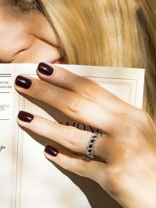 DIAMOND & CO Złoty pierścionek "Tarlac" z diamentami rozmiar: 58. Niebieskie pierścionki Diamond & Co, z diamentem, złote. Za 1 373,95 zł.