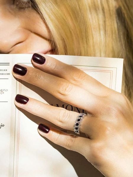 DIAMOND & CO Złoty pierścionek "Tarlac" z diamentami rozmiar: 58. Niebieskie pierścionki Diamond & Co, z diamentem, złote. Za 1 177,66 zł.