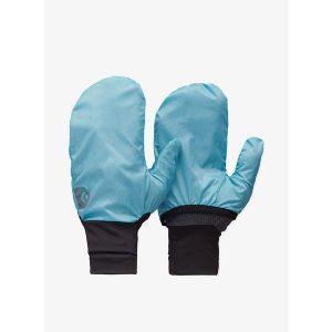 Rękawiczki Black Diamond Deploy Wind Hood Gloves. Zielone rękawiczki Black Diamond, bez wzorów. Za 129,99 zł.