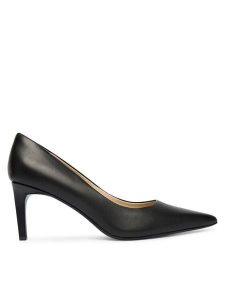 Calvin Klein Szpilki Ess Stiletto 70 HW0HW02607 Czarny. Czarne szpilki Calvin Klein, bez wzorów, ze skóry, bez obcasa. Za 649,99 zł.