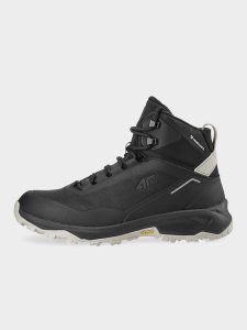 4F Buty trekkingowe ICE CRACKER z ociepliną Primaloft damskie - czarne 36. Czarne buty trekkingowe 4f, z nylonu, przed kolano, bez zapięcia. W wyprzedaży za 199,99 zł.