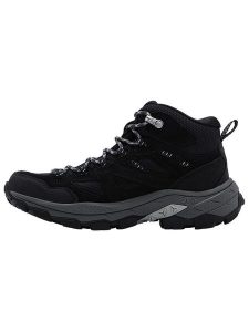 Jack Wolfskin Buty turystyczne "Vojo Tour" w kolorze czarno-szarym rozmiar: 35,5. Czarne buty trekkingowe Jack Wolfskin, z materiału, bez zapięcia. Za 259,13 zł.