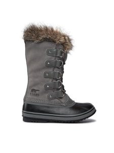 Sorel Śniegowce Joan Of Arctic™ Wp NL3481-052 Szary. Szare buty zimowe Sorel, ze skóry, bez obcasa, bez zapięcia. Za 709,00 zł.