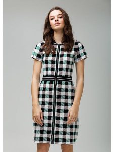 4funkyflavours Sukienka "FInd The Way" w kolorze czarno-białym rozmiar: L. Czarne sukienki 4funkyflavours, l, bez wzorów, bez kołnierzyka, bez ramiączek, mini. Za 160,96 zł.