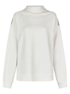 ELBSAND Bluza "Tuuja" w kolorze białym rozmiar: S. Białe bluzy ELBSAND, s, bez wzorów, z bawełny, bez kaptura. Za 144,92 zł.
