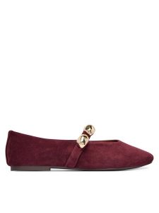 Steve Madden Baleriny Poppin 11005437 Fioletowy. Fioletowe balerinki Steve Madden, bez wzorów, ze skóry, bez obcasa, bez zapięcia. Za 467,99 zł.