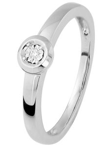 DYAMANT Złoty pierścionek z diamentem rozmiar: 58. Szare pierścionki Dyamant, z diamentem, złote. Za 1 796,99 zł.