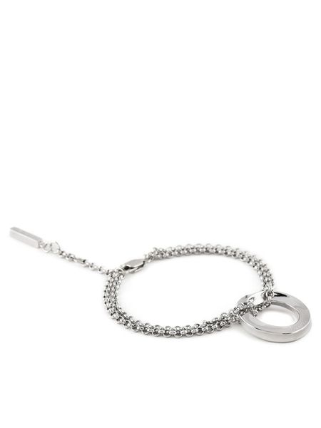 Calvin Klein Bransoletka 35000336 Srebrny. Szare bransoletki Calvin Klein, metalowe. Za 239,99 zł.