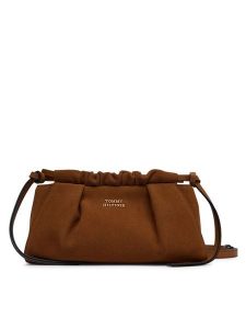Tommy Hilfiger Torebka AW0AW19010 Brązowy. Brązowe torebki klasyczne TOMMY HILFIGER, bez wzorów, ze skóry, bez dodatków. Za 699,99 zł.