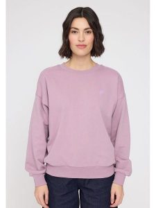 MAZINE Bluza "Monica" w kolorze fioletowym rozmiar: M. Różowe bluzy MAZINE, m, bez wzorów, z bawełny, bez kaptura. Za 127,95 zł.