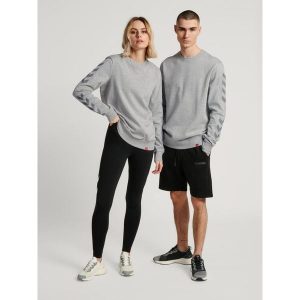 Bluza fitness dla dorosłych Hummel hml LEGACY chevron. Szare bluzy Hummel, xs, bez wzorów, bez kaptura. Za 170,00 zł.