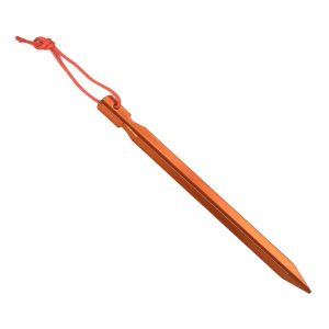 Szpilki mocujące do hamaków, tarpów i namiotów Majestic Sport. Brązowe szpilki MAJESTIC SPORT, bez wzorów, bez obcasa. Za 12,99 zł.