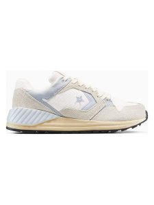 Converse Skórzane sneakersy "Wave Trainer" w kolorze szaro-biało-błękitnym rozmiar: 44. Szare trampki Converse, bez wzorów, bez zapięcia. Za 371,45 zł.