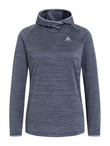 Odlo Bluza funkcyjna "Essential Thermal" w kolorze szarym rozmiar: M. Szare bluzy ODLO, m, bez wzorów, z kapturem. Za 223,18 zł.