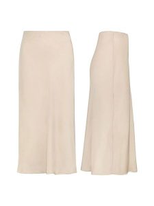 Sublevel Spódnica w kolorze beżowym rozmiar: L/XL. Brązowe spódnice Sublevel, na co dzień, l, bez wzorów, midi. Za 52,67 zł.