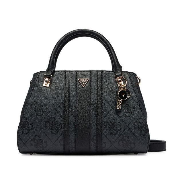 Torebka Guess. Szare kuferki Guess, z aplikacjami, bez dodatków. Za 649,99 zł.