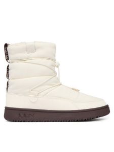 Puma Śniegowce Snowbae Wns 393920 Kremowy. Białe buty zimowe Puma, bez obcasa, bez zapięcia. Za 349,99 zł.