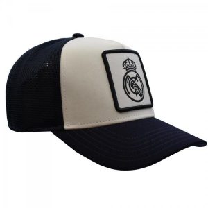 Real Madryt czapka z daszkiem Junior Cap wielokolorowa. Niebieskie czapki REAL MADRID, bez wzorów, z bawełny. Za 110,02 zł.
