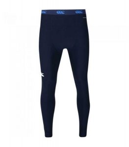 Legginsy Canterbury ThermoReg. Niebieskie legginsy CANTERBURY, bez wzorów, z dresówki. Za 322,50 zł.