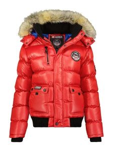 Canadian Peak Kurtka pikowana "Bugseak" w kolorze czerwonym rozmiar: XXL. Czerwone kurtki Canadian Peak, xxl, bez wzorów, bez kaptura. Za 330,20 zł.