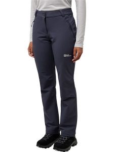Jack Wolfskin Spodnie funkcyjne "Activate Thermic" w kolorze antracytowym rozmiar: 44/S. Czarne spodnie dresowe Jack Wolfskin, s, bez wzorów, z materiału, outdoorowe. Za 245,96 zł.