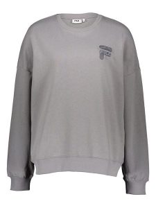 Fila Bluza w kolorze szarym rozmiar: XS. Szare bluzy Fila, xs, bez wzorów, z bawełny, bez kaptura. Za 74,81 zł.