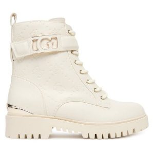 Trapery Guess. Buty zimowe Guess, bez obcasa, bez zapięcia. Za 609,99 zł.