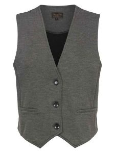 Herrlicher Kamizelka w kolorze antracytowym rozmiar: XL. Czarne kamizelki Herrlicher, xl, bez wzorów, bez kołnierzyka, bez ramiączek, bez kaptura. Za 152,99 zł.