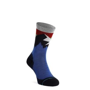 Skarpety biegowe Stance Light Wool Crew. Niebieskie skarpetki Stance, bez wzorów. Za 83,99 zł.