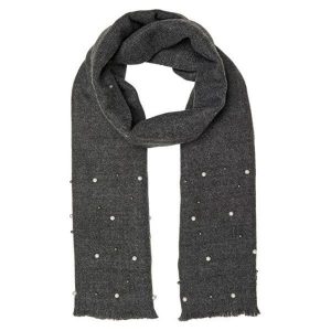 Only Damski Szal Timla Weaved Pear L Szalik Acc Dark Grey Melange. Szaliki marki ONLY. W wyprzedaży za 71,00 zł.
