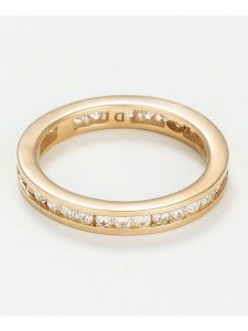 DIAMANTA Złoty pierścionek "Tour Complet Princière" z diamentami rozmiar: 52. Żółte pierścionki DIAMANTA, z diamentem, złote. Za 3 687,95 zł.