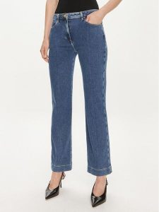 Marciano Guess Jeansy 4YGA07 7148A Granatowy Straight Leg. Niebieskie jeansy Marciano Guess, z aplikacjami, z bawełny. Za 689,99 zł.