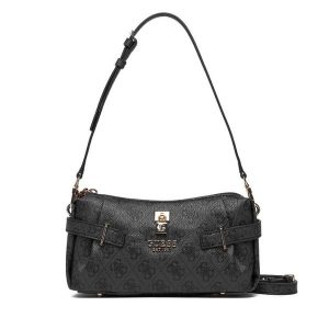 Torebka Guess. Szare torebki klasyczne Guess, z aplikacjami, bez dodatków. Za 549,99 zł.