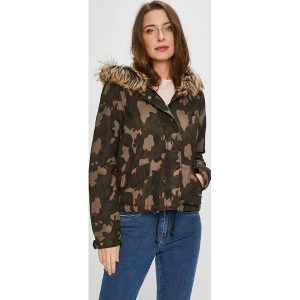 Only - Kurtka. Czarne kurtki ONLY, z materiału. Za 219,90 zł.