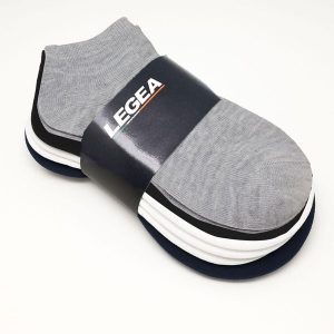 Skarpety techniczne treningowe Ghost - 5 par wielokolorowe. Białe skarpetki LEGEA, bez wzorów, z elastanu. Za 22,00 zł.