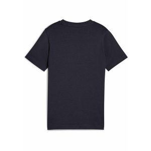 Młodzieżowa koszulka Essentials Block PUMA New Navy Blue. Niebieskia bluzki Puma, m, bez wzorów, eleganckie, bez kołnierzyka, bez ramiączek. Za 89,00 zł.